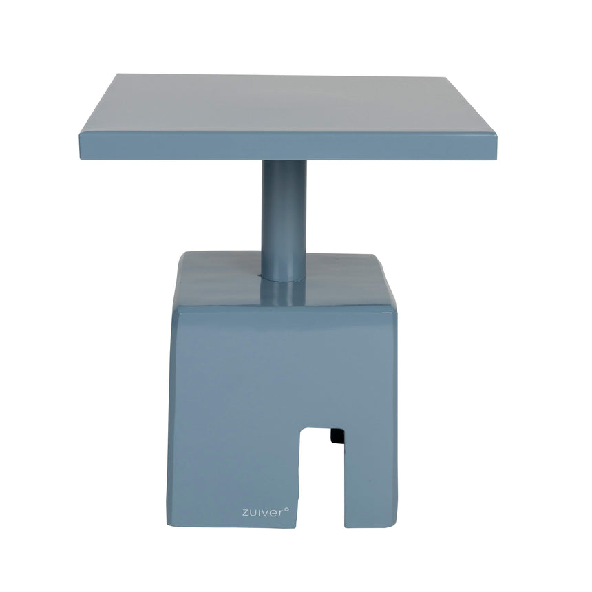 Chubby metal storage table