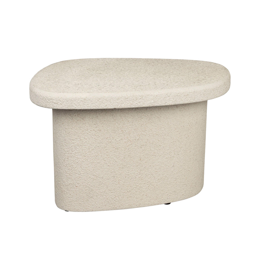 Veda wooden storage table low
