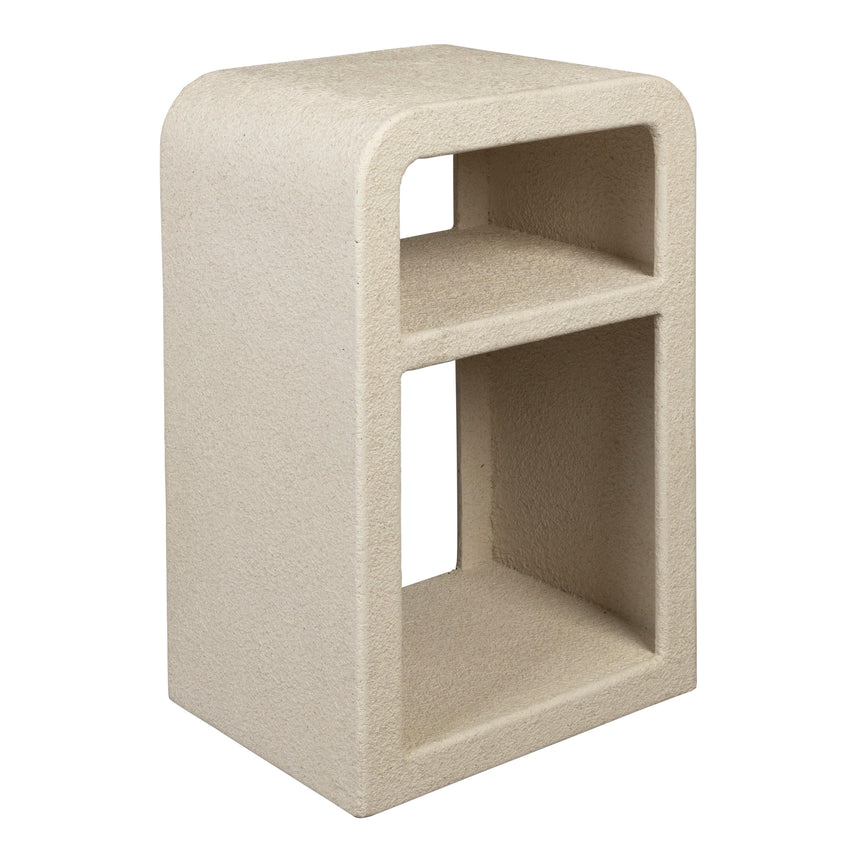 Veda wooden storage table