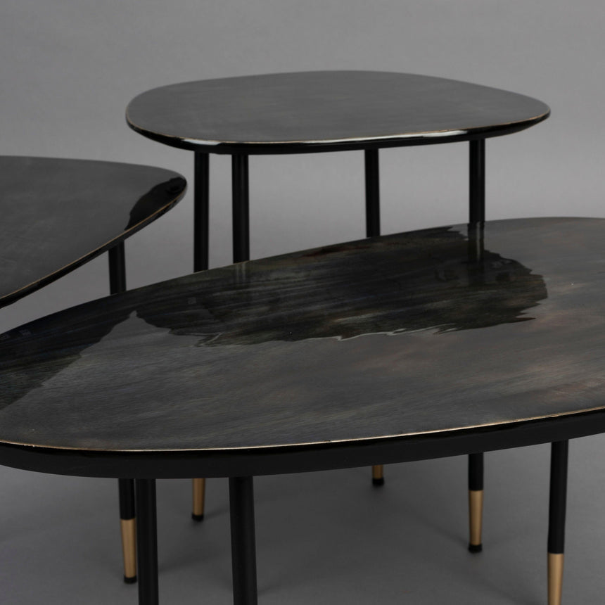 Phyllis wooden storage table set