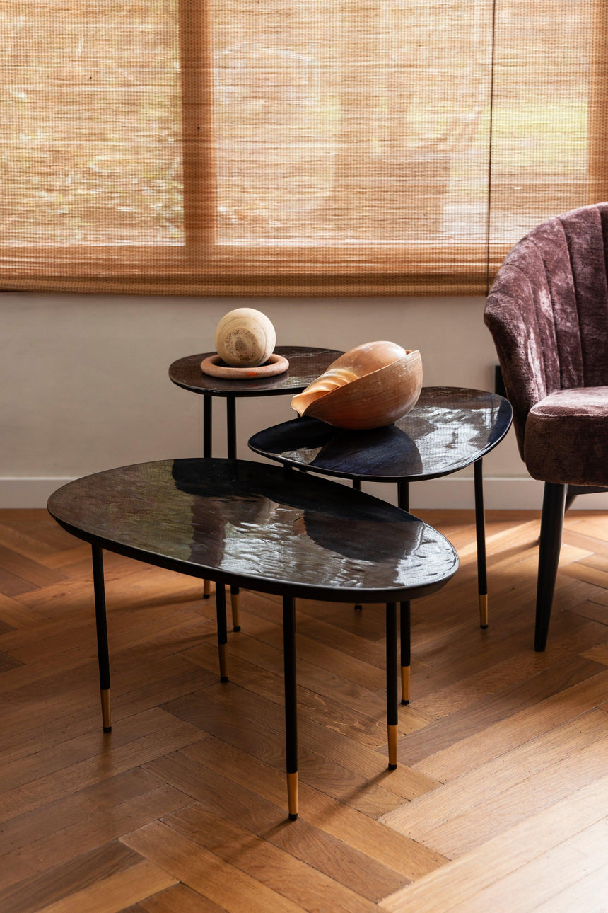 Phyllis wooden storage table set