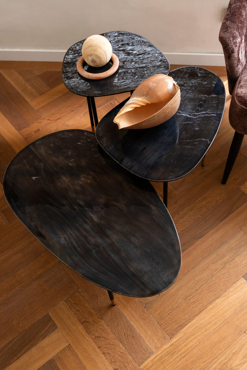 Phyllis wooden storage table set