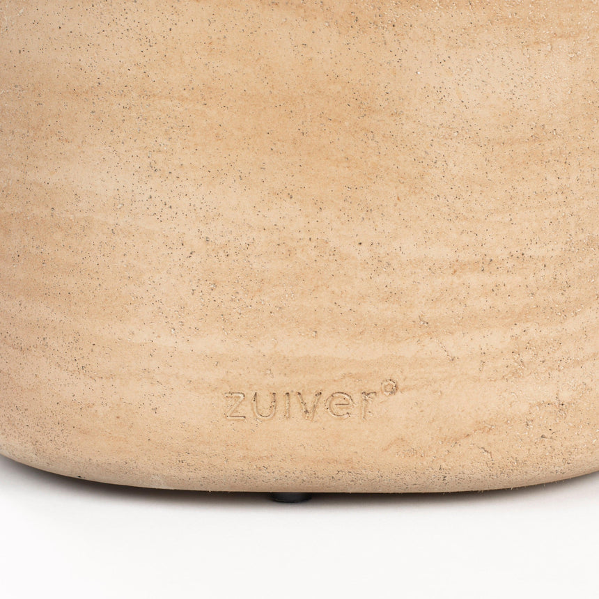 Noble concrete storage table oval