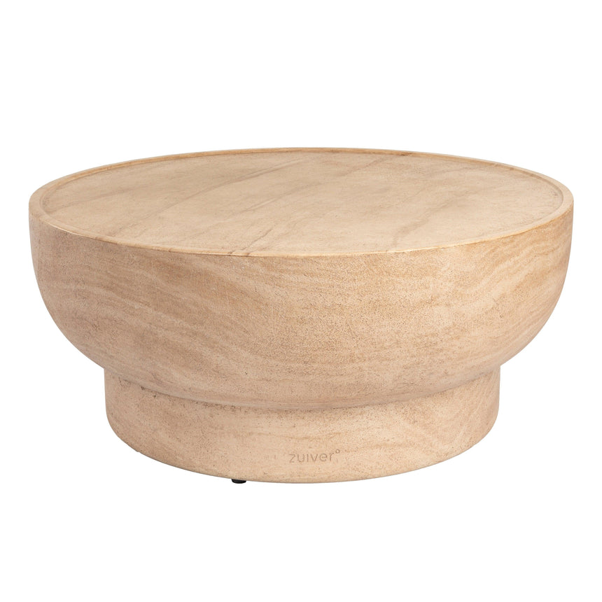 Noble concrete coffee table Ø80