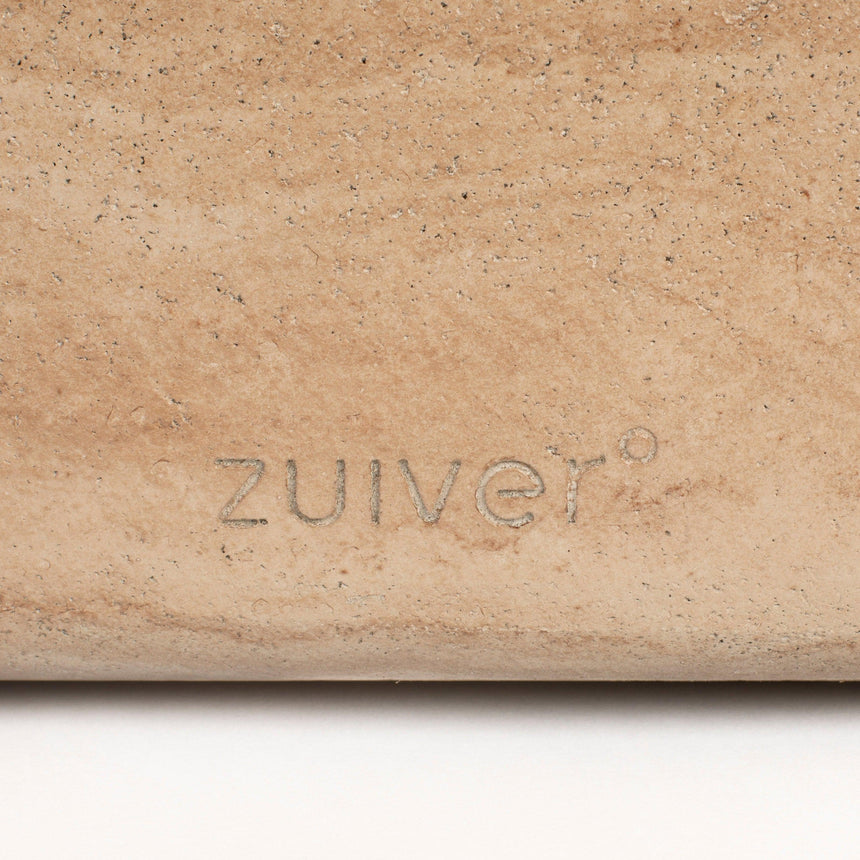 Noble concrete coffee table oval