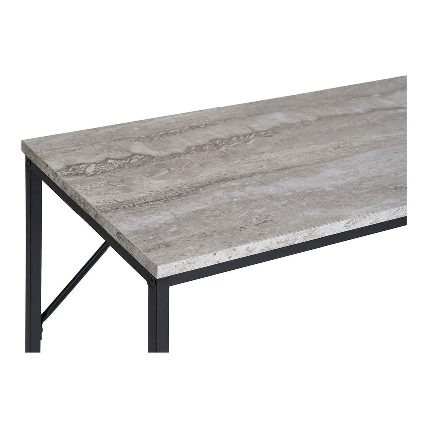 Vita Limestone Effect Console Table