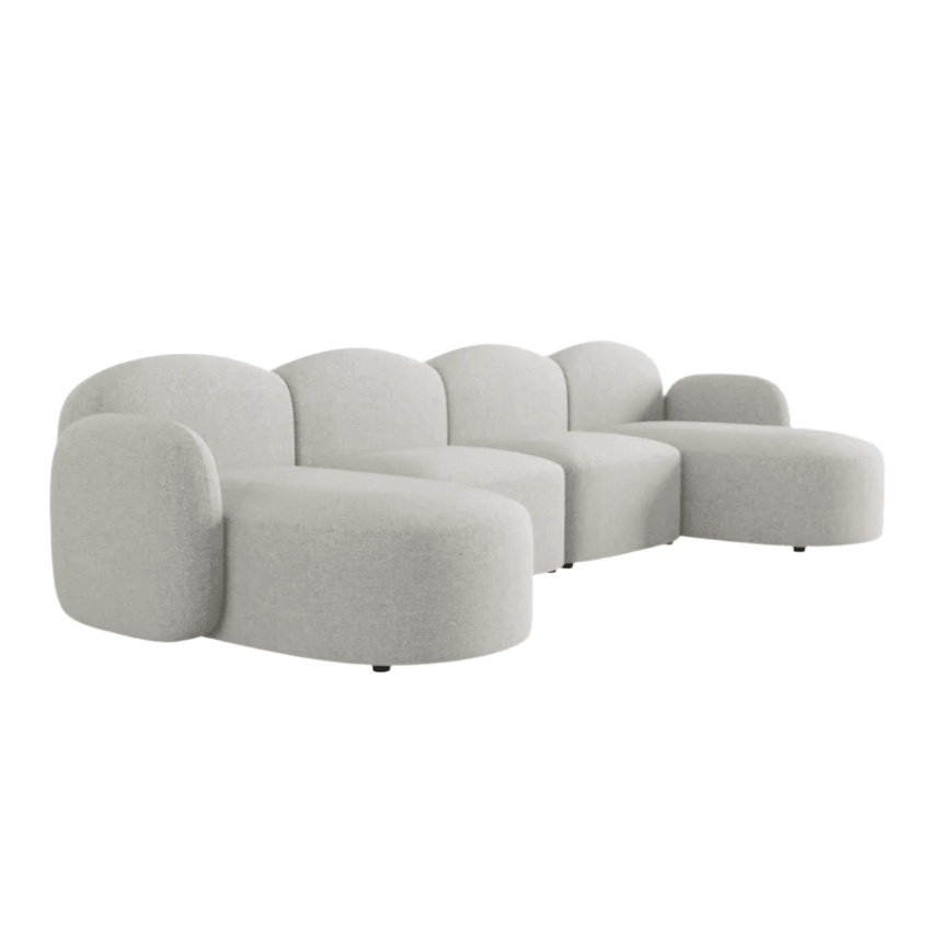 Blair U-Shaped Chenille Sofa