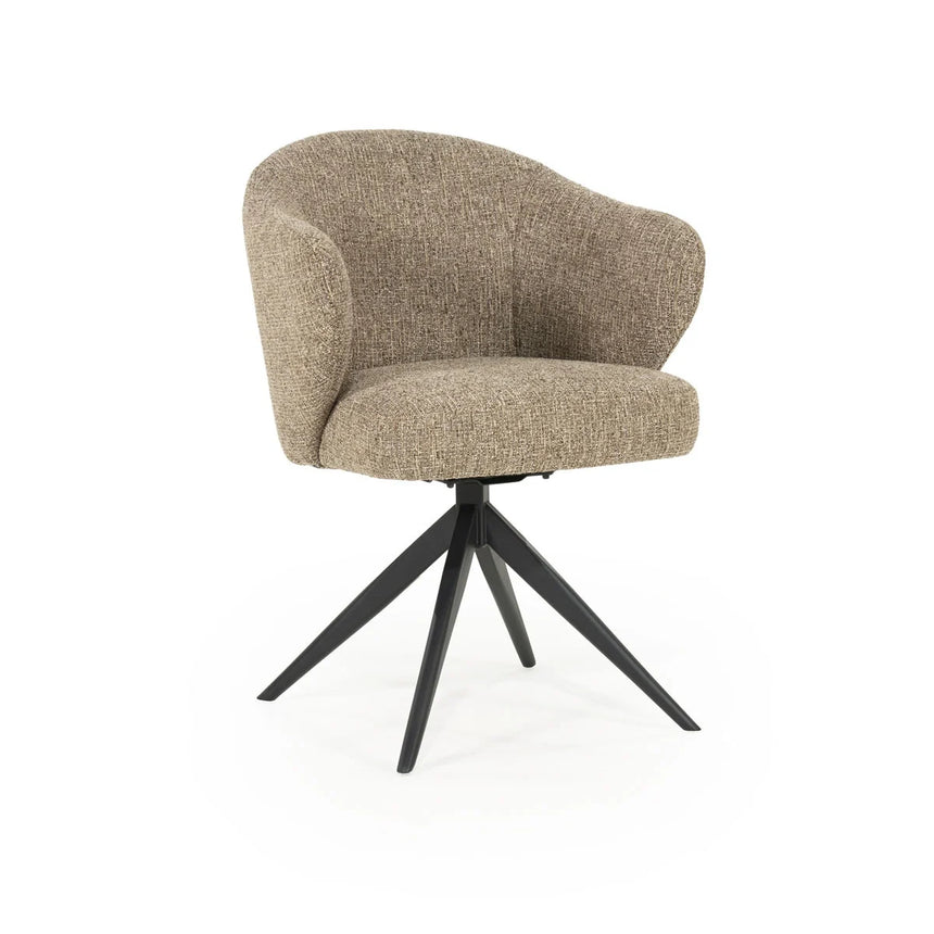 Connor szövet forgószék fém lábbal