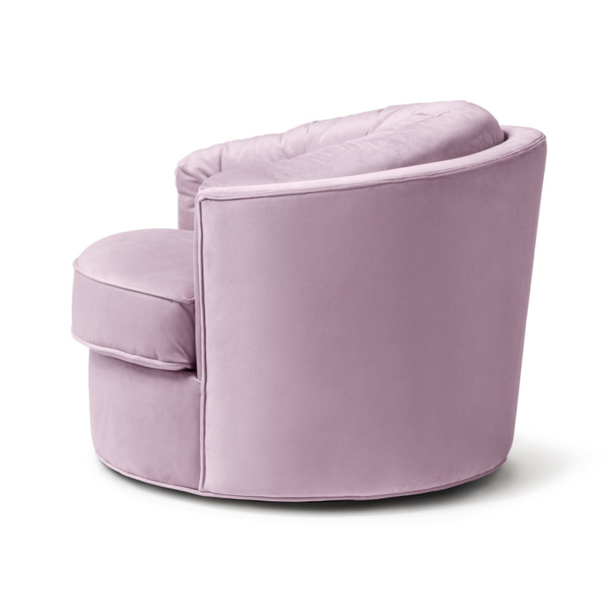 Crown bársony fotel