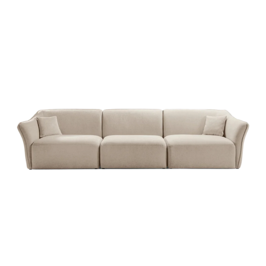 Ruby 2-seater velvet sofa