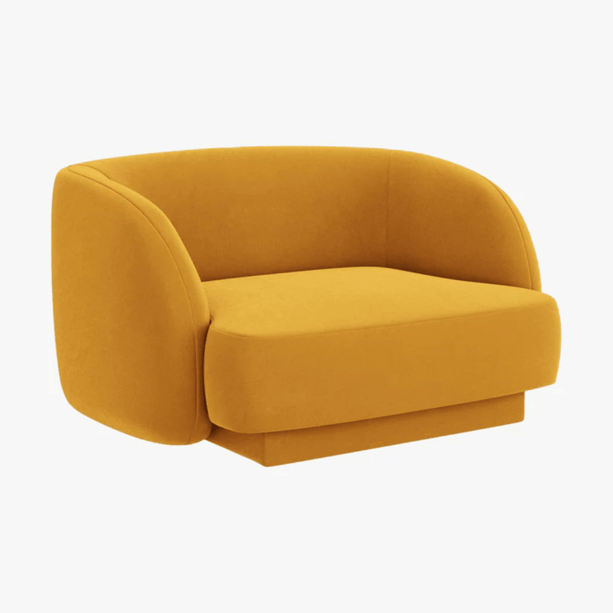 Miley velvet armchair