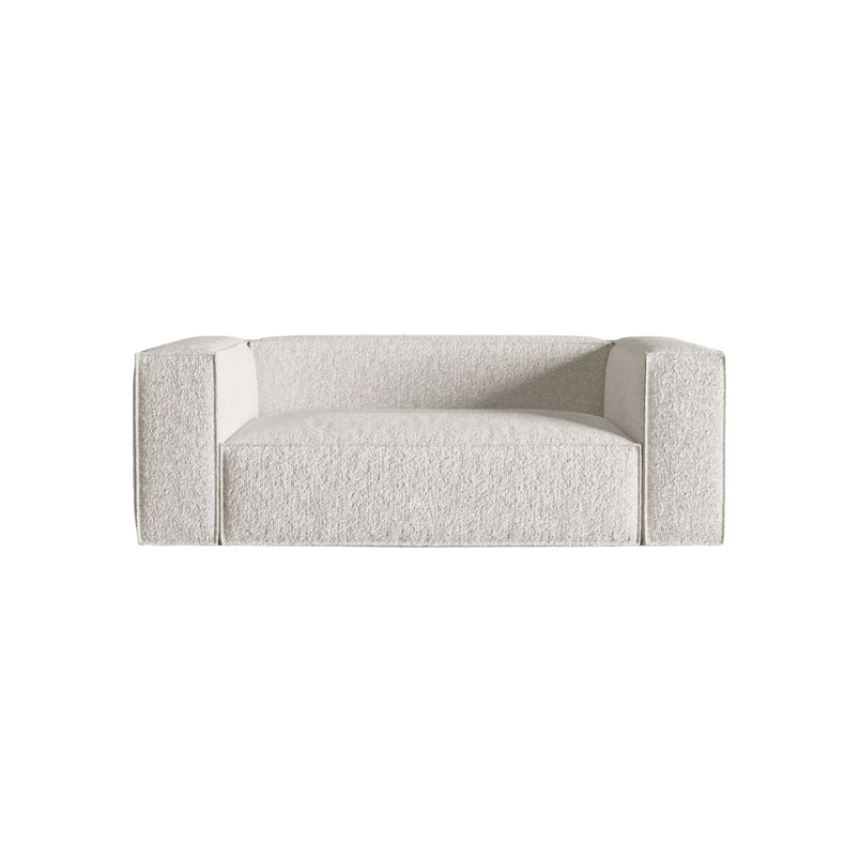 Ruby 2-seater velvet sofa