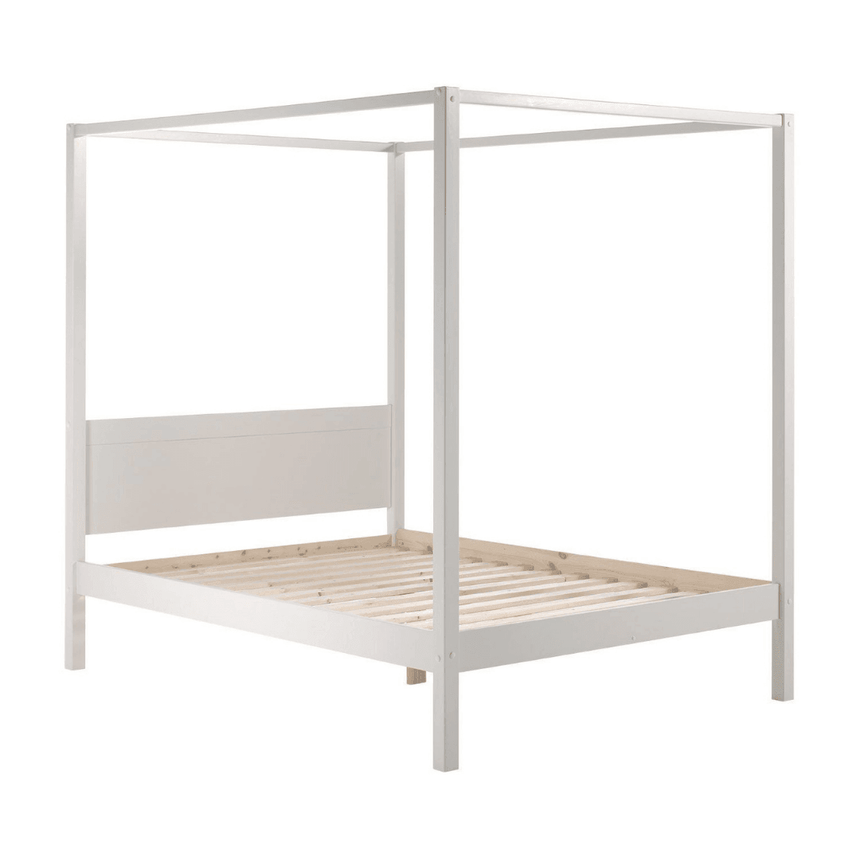 Pino Baldachin wooden children's bed 140x200