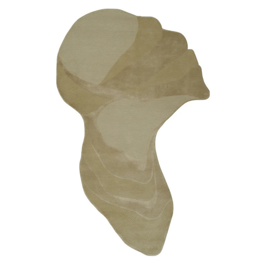 Muted Frontier wool rug