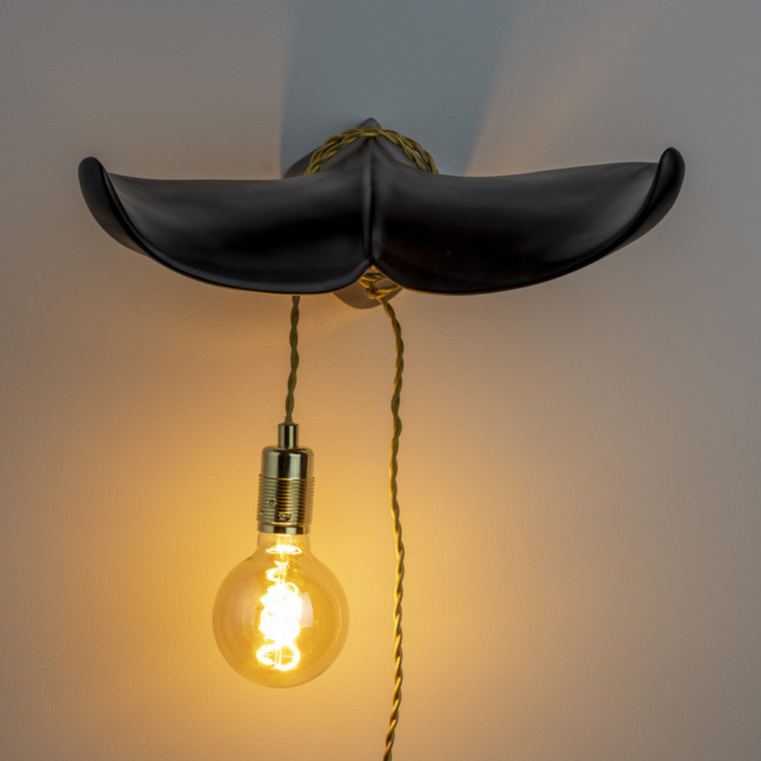 Luciene glass wall lamp