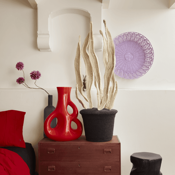 Three Ears ceramic vase 50.5cm