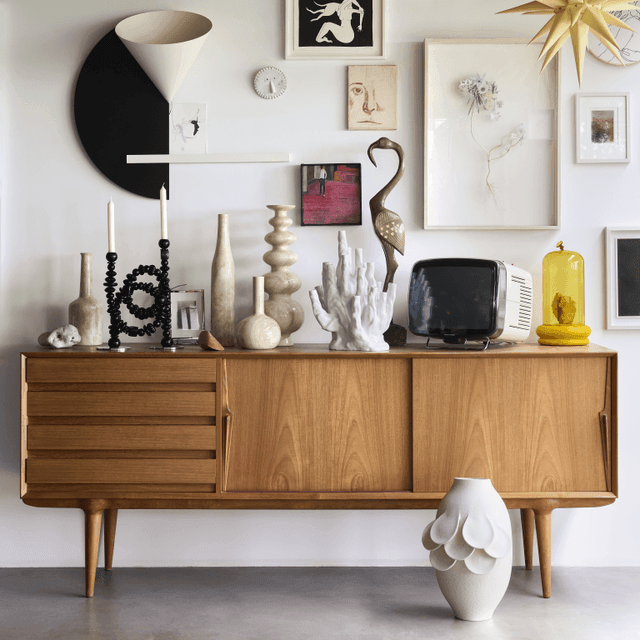 Quillie clay vase 45cm