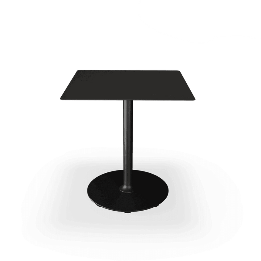 Pico fém kerti asztal kör talppal 70x70 - Dutch Home