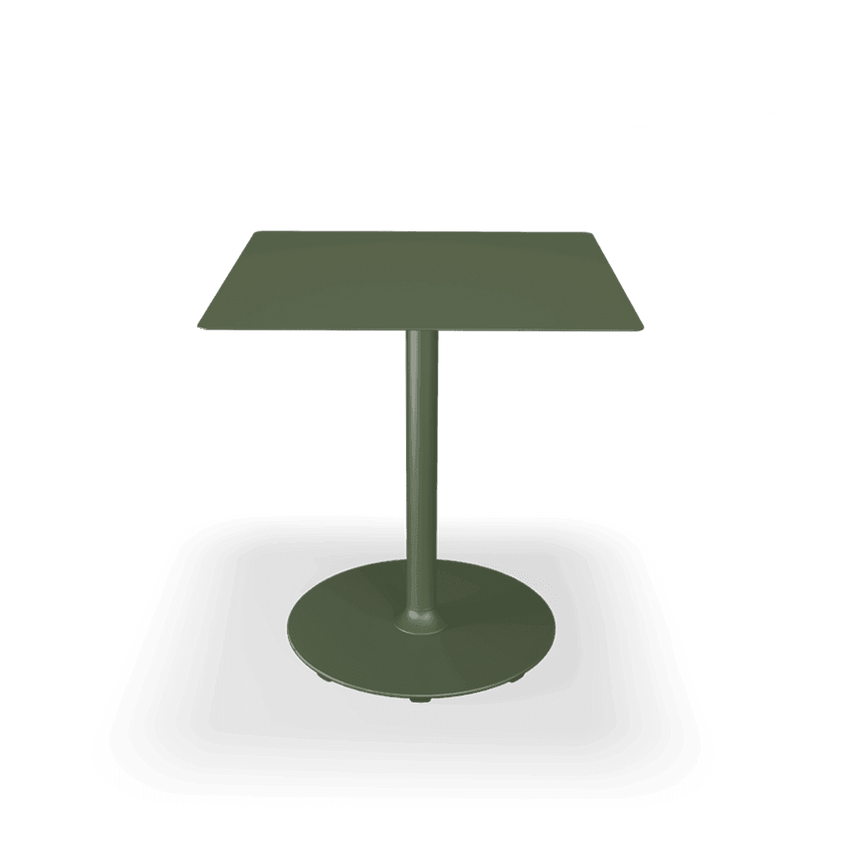 Pico fém kerti asztal kör talppal 70x70 - Dutch Home