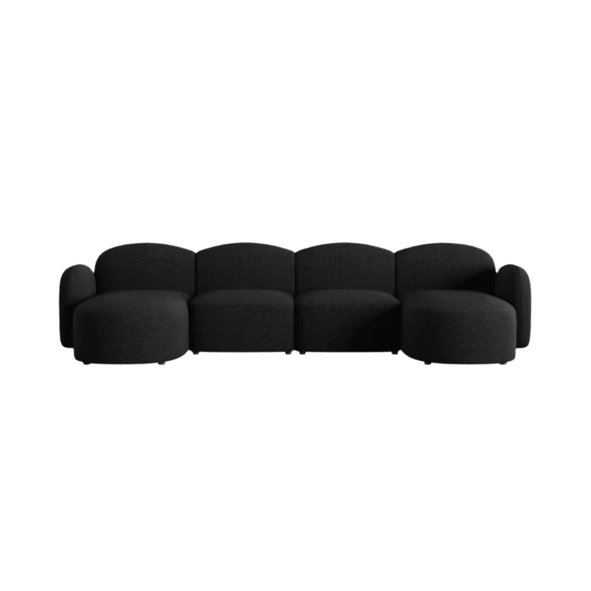 Blair U-Shaped Chenille Sofa