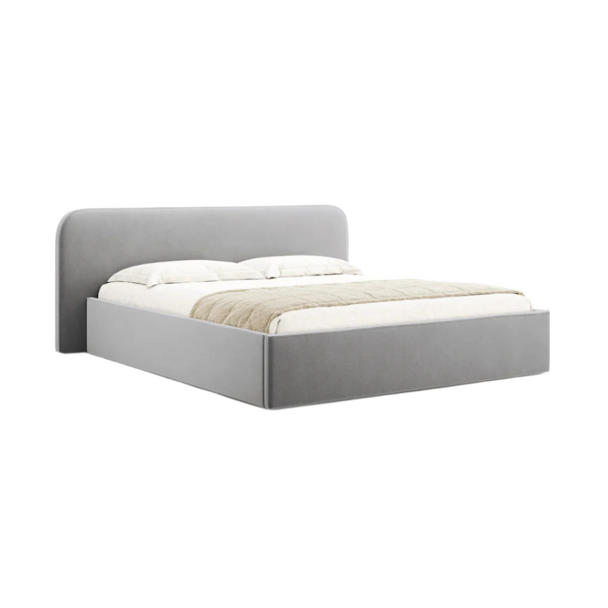 Elizabeth bársony franciaágy 140x200