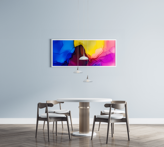 Melani üveg nikkel függőlámpa