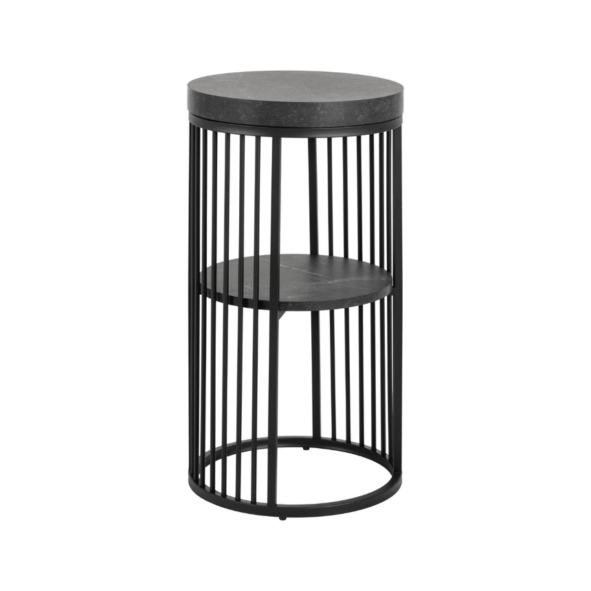 Strington metal bedside table