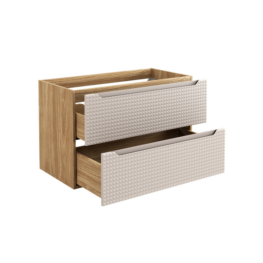 Luxor 90 fiókos fürdőszoba bútor és mosdó szett