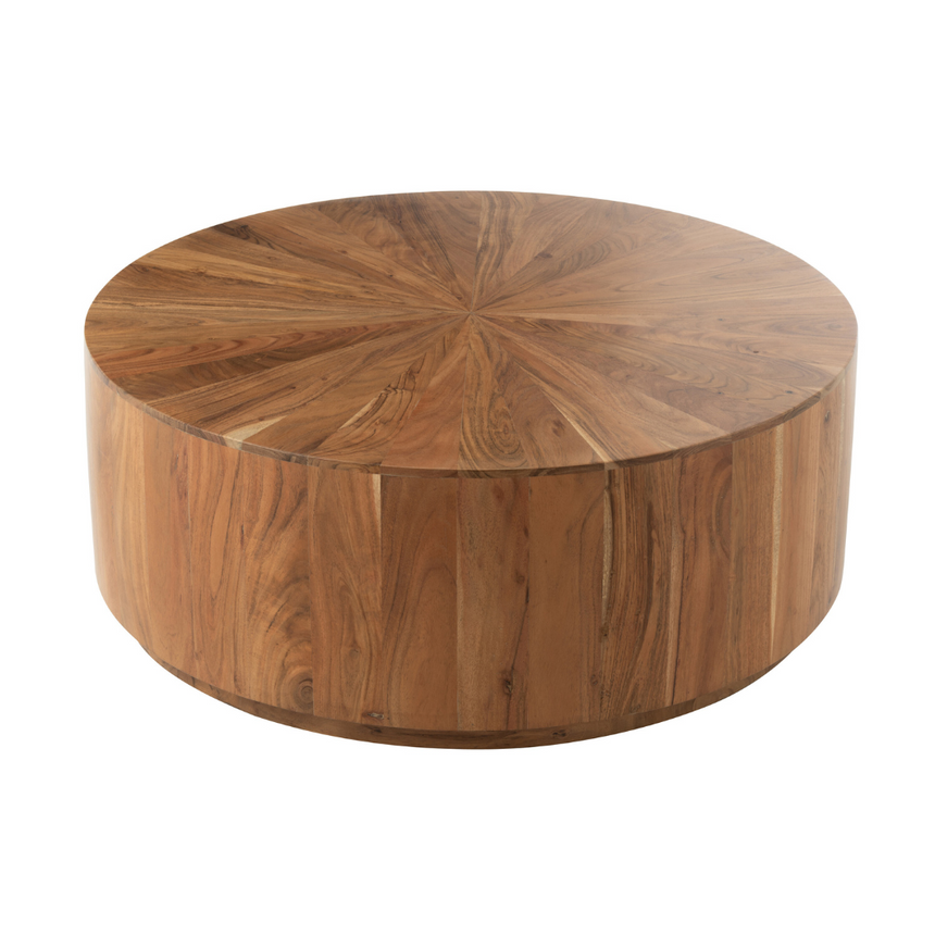 Olive wood coffee table