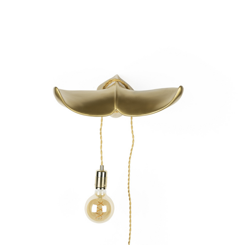 Luciene glass wall lamp