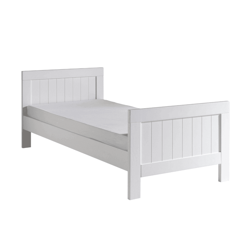 Lewis wooden children's bed 90x200 with bed linen holder