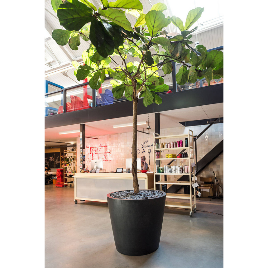 Jumbo Bucket stone flower pot Ø98