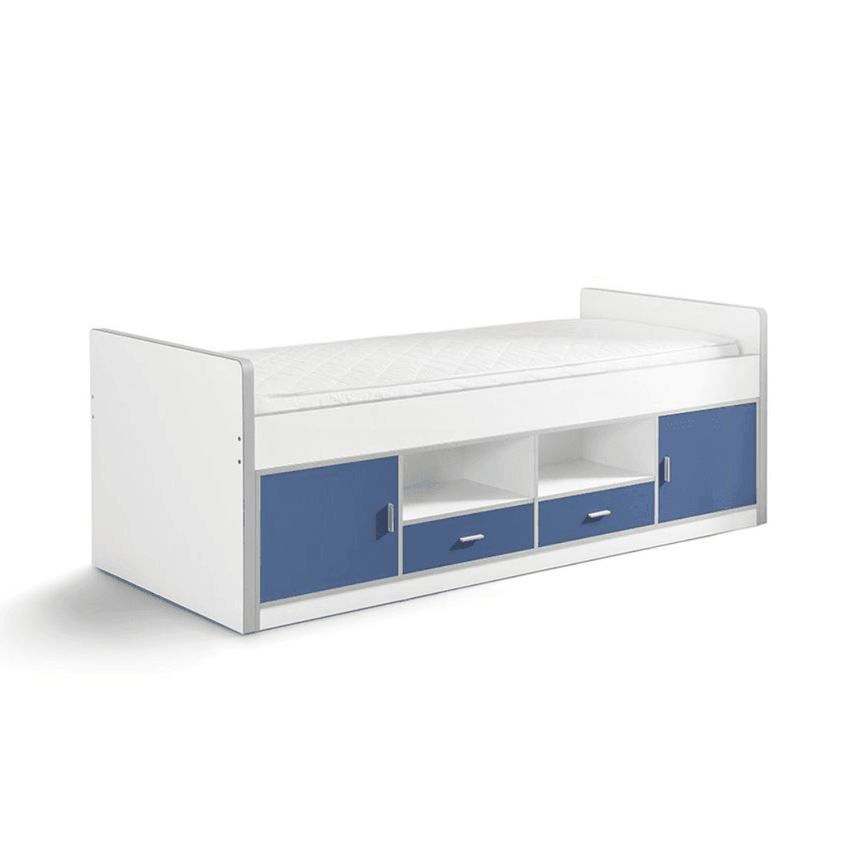 Bonny wooden children's bed, 90x200 with slatted bed base