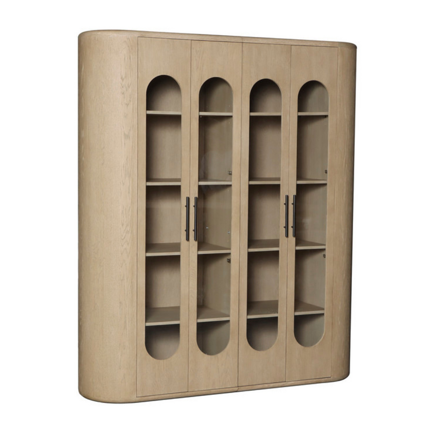 Noa wooden bedside table