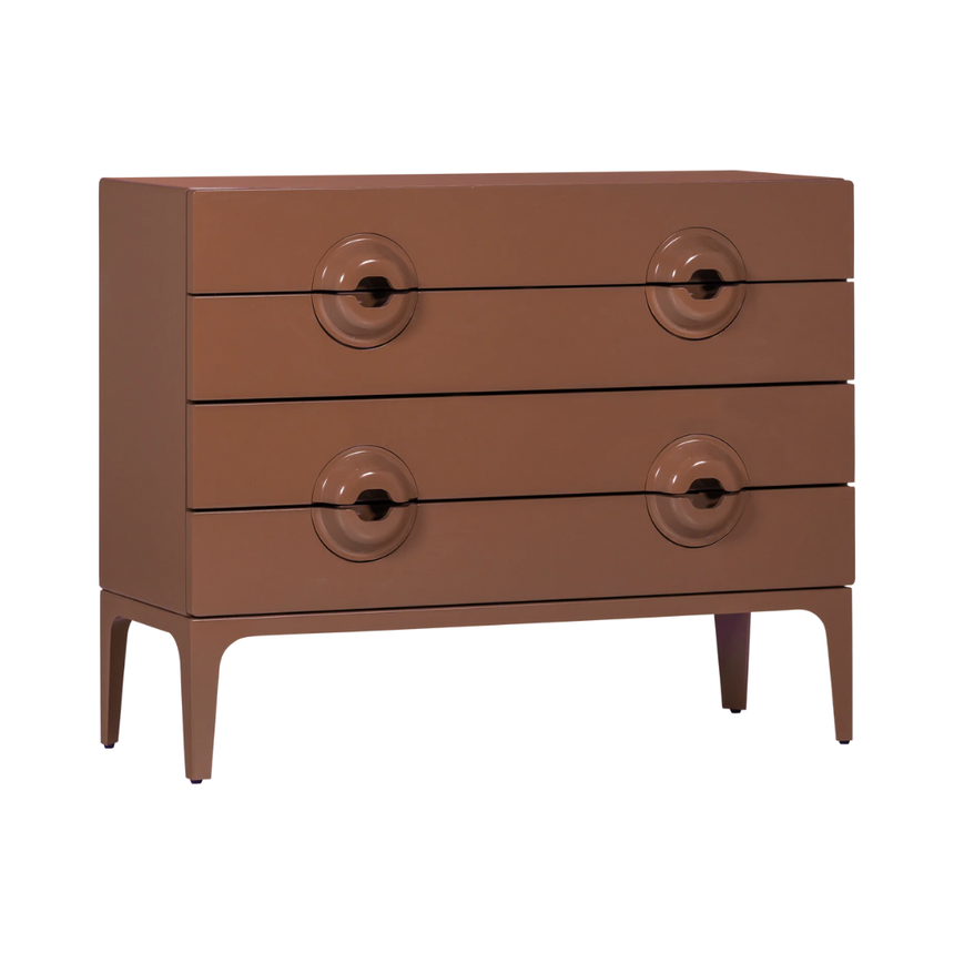 Merge 4-drawer wooden chest of drawers