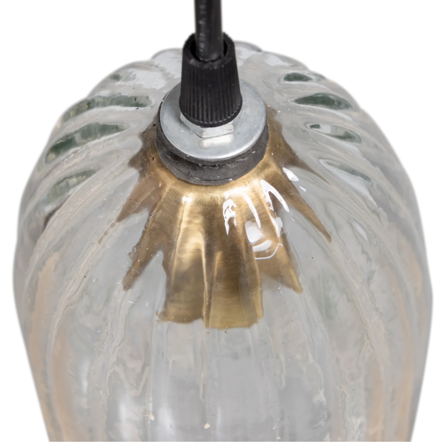 Ablis üveg függőlámpa