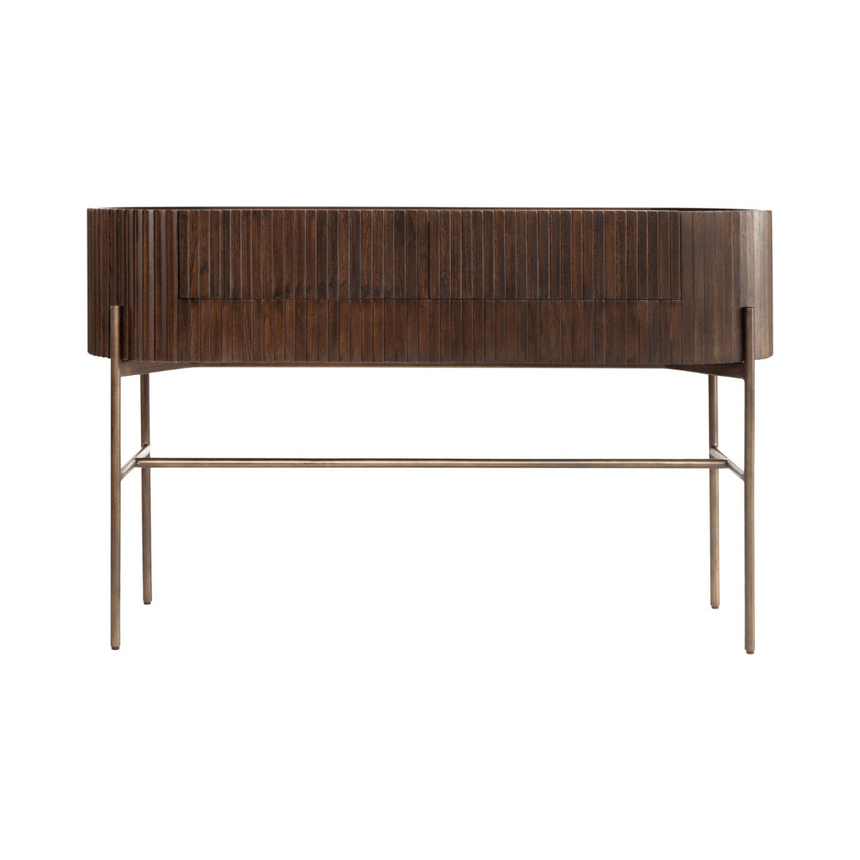 Pogoro wooden console table