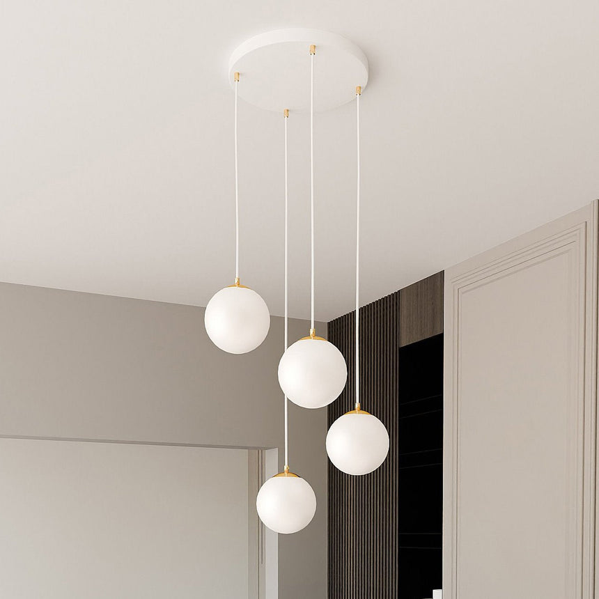 Royal 4 fém függőlámpa