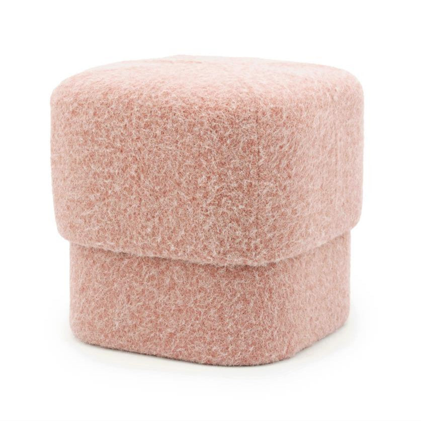 Kelso fabric pouf