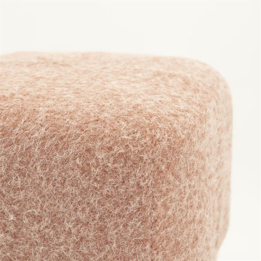 Kelso fabric pouf