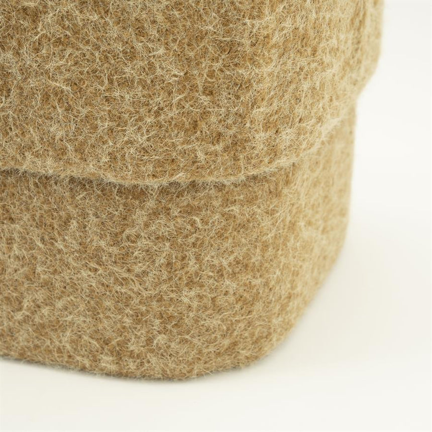 Kelso fabric pouf