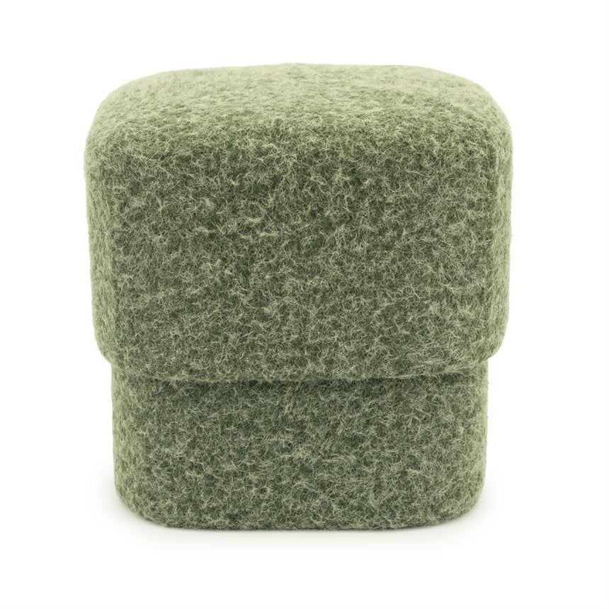 Kelso fabric pouf