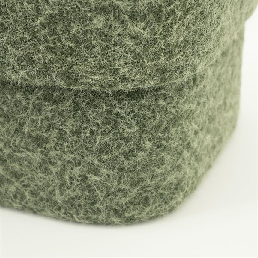 Kelso fabric pouf