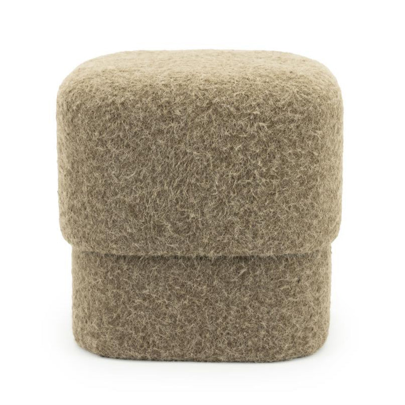 Kelso fabric pouf