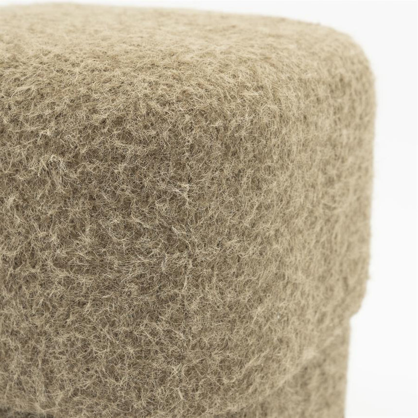 Kelso fabric pouf