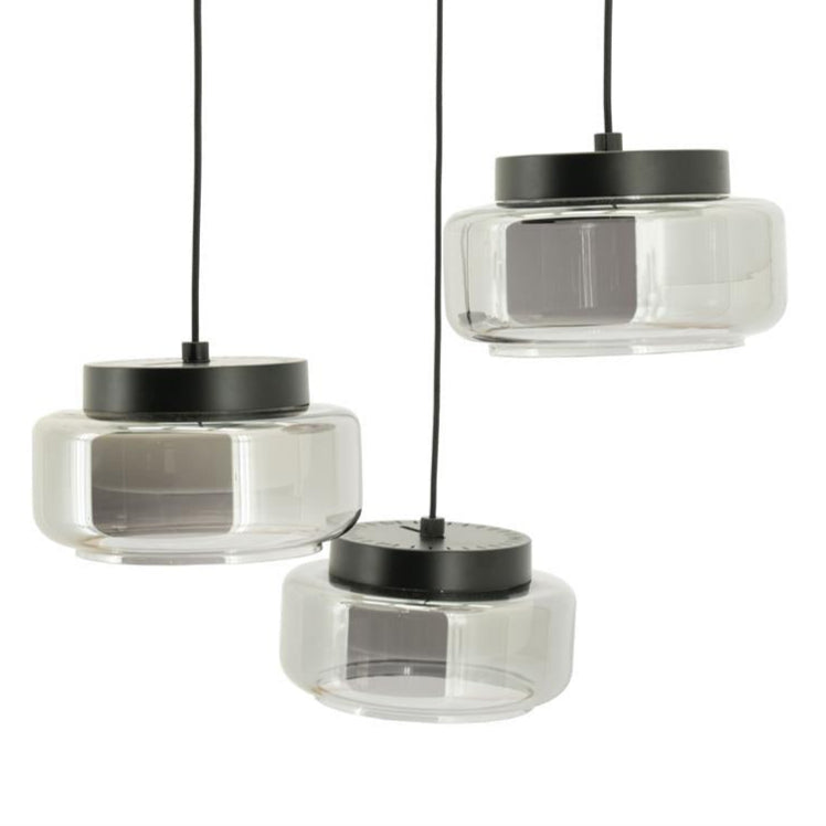 Pivot 3 glass pendant lamp