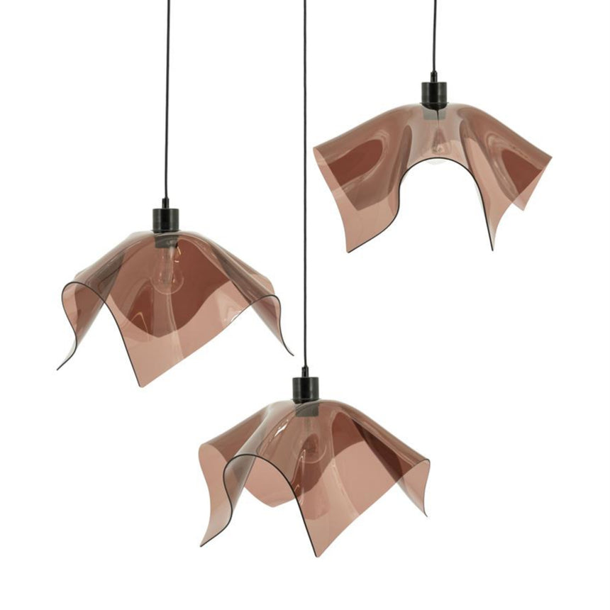Nims 3 acrylic pendant lamp