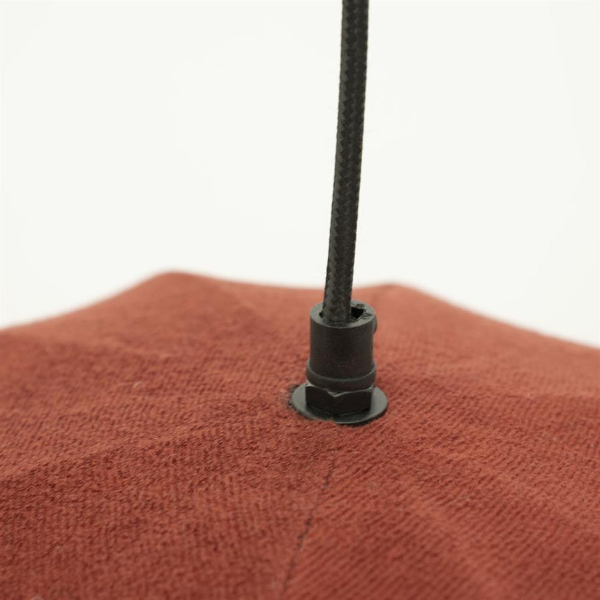 Vinta velvet pendant lamp