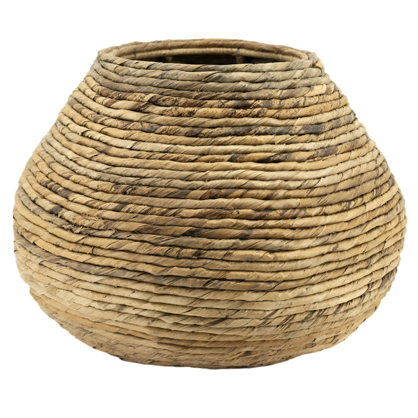 Patt wicker flower pot Ø49