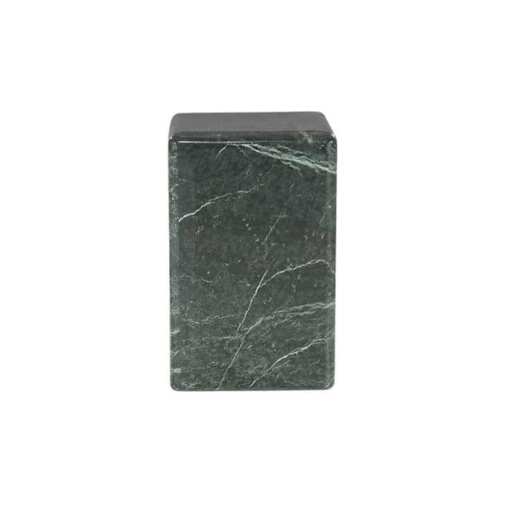 Rosso marble side table